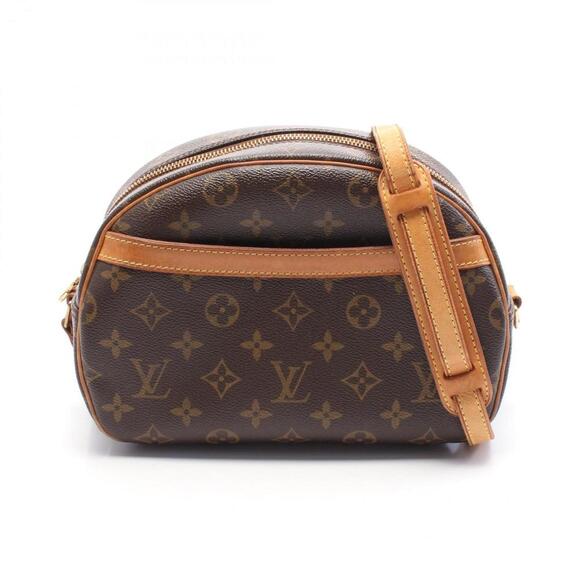 LOUIS VUITTON Brown Monogram Leather Shoulder Bag - Picture 1 of 11
